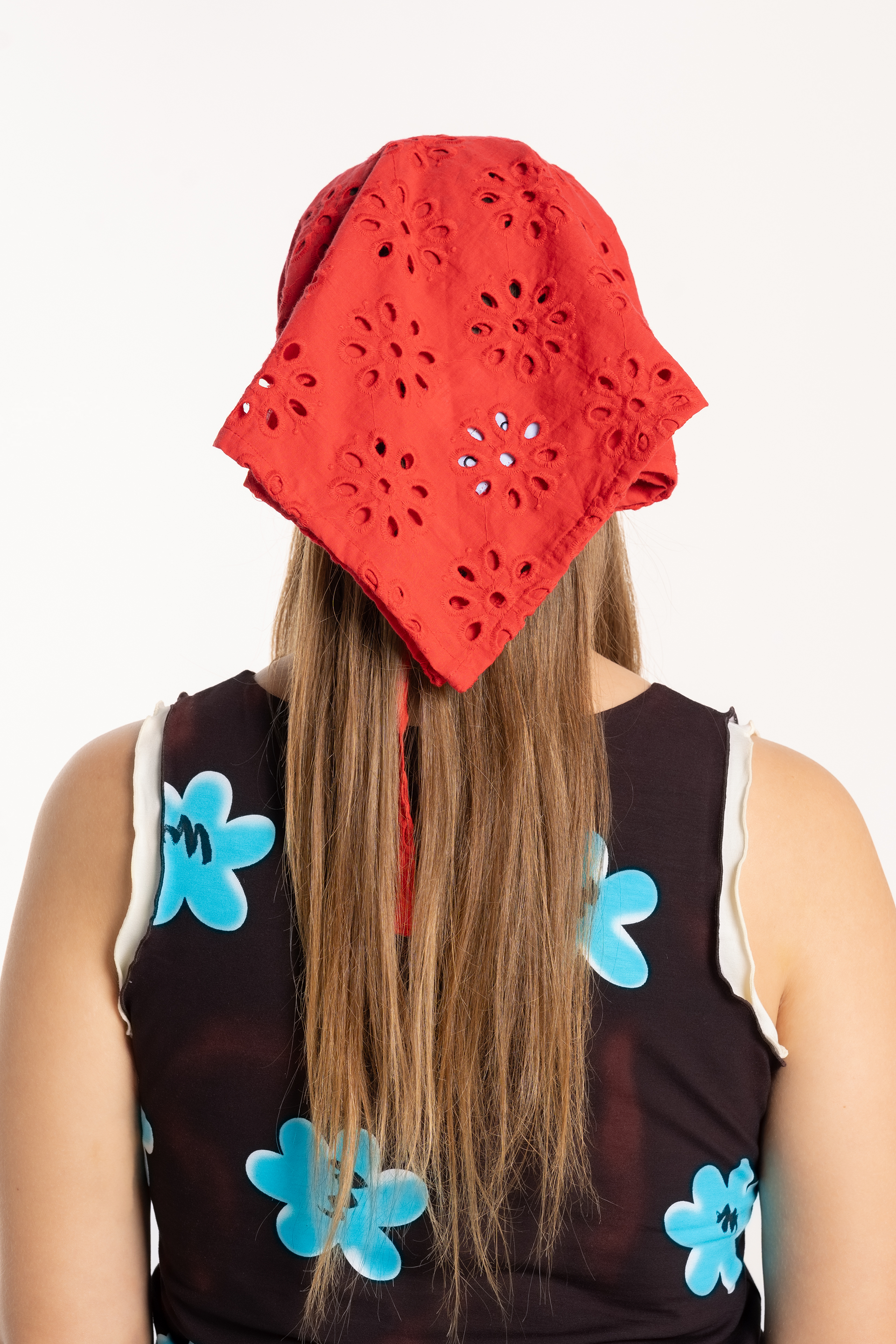 Cherry Anglaise Scarf
