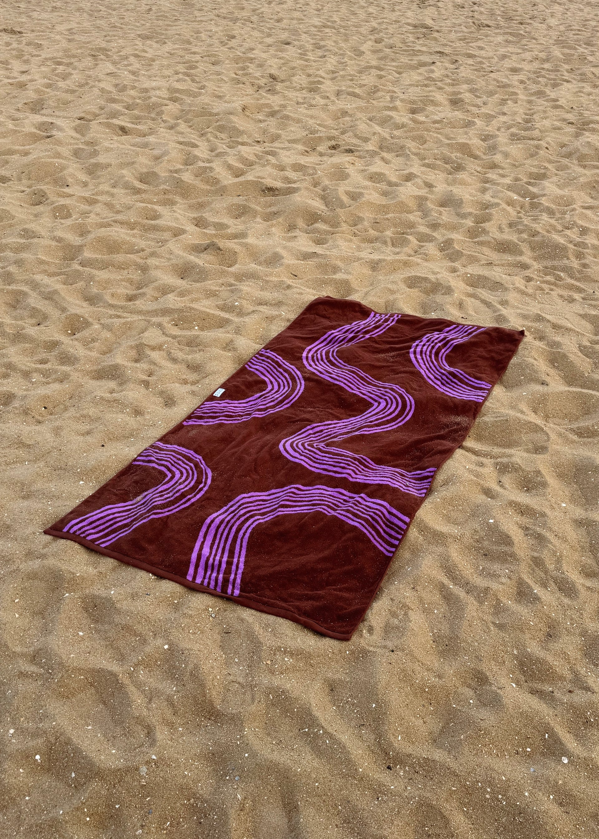 Flux Beach Towel