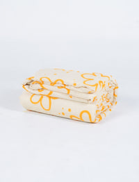 Orange Poppy Bamboo Quilt Cover Set