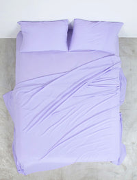 Lilac Bamboo Flat Sheet