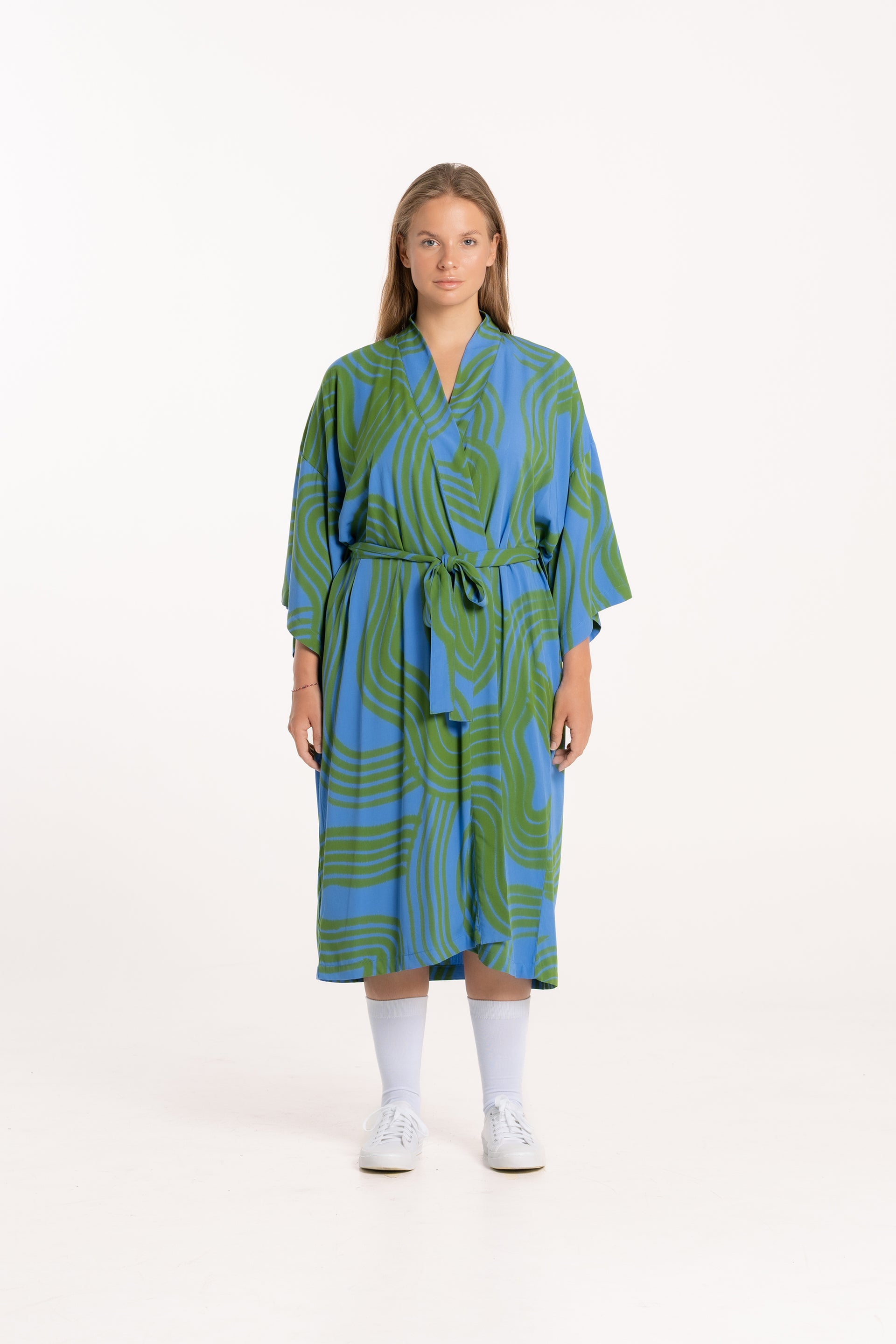Ripple Robe Dress