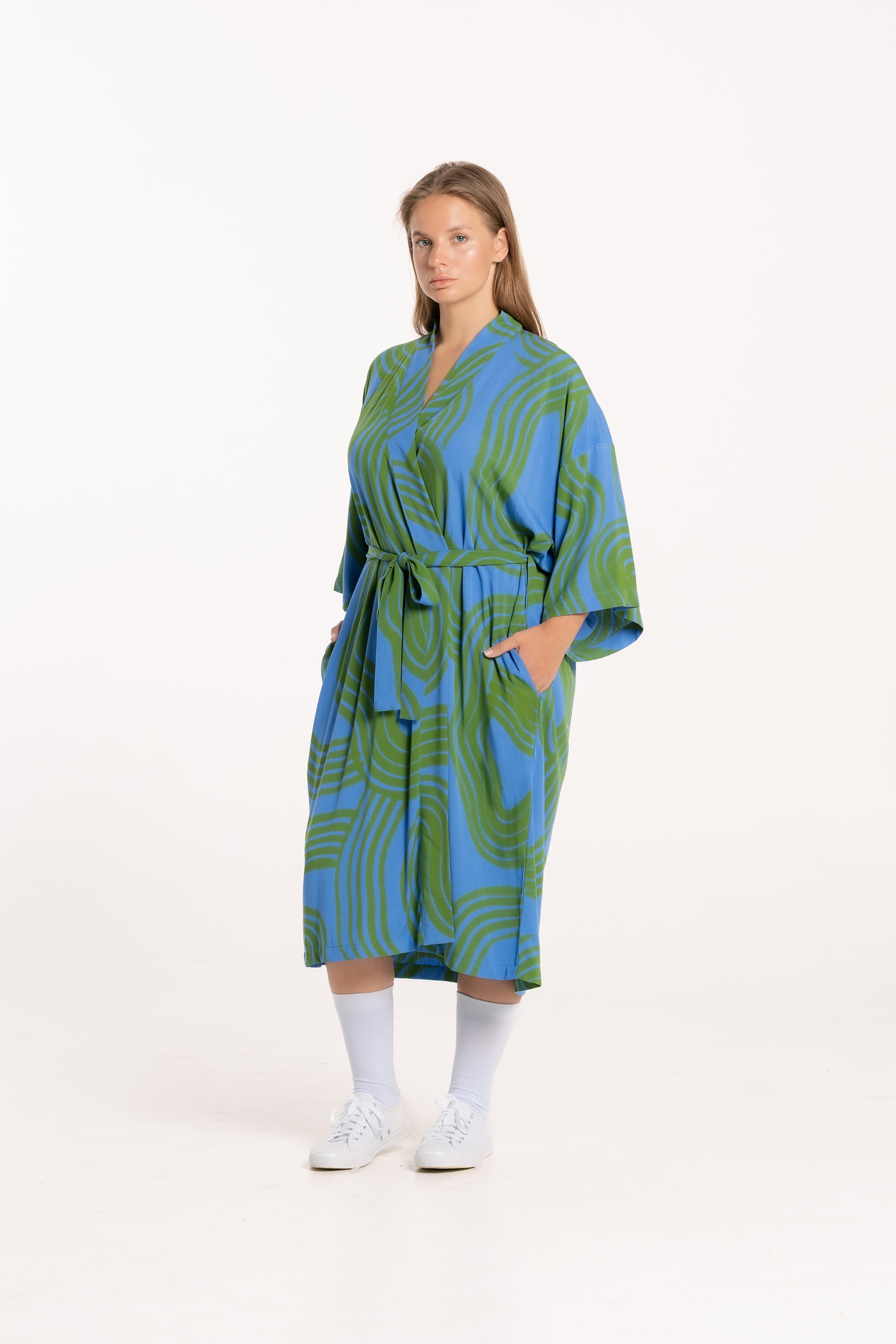 Ripple Robe Dress