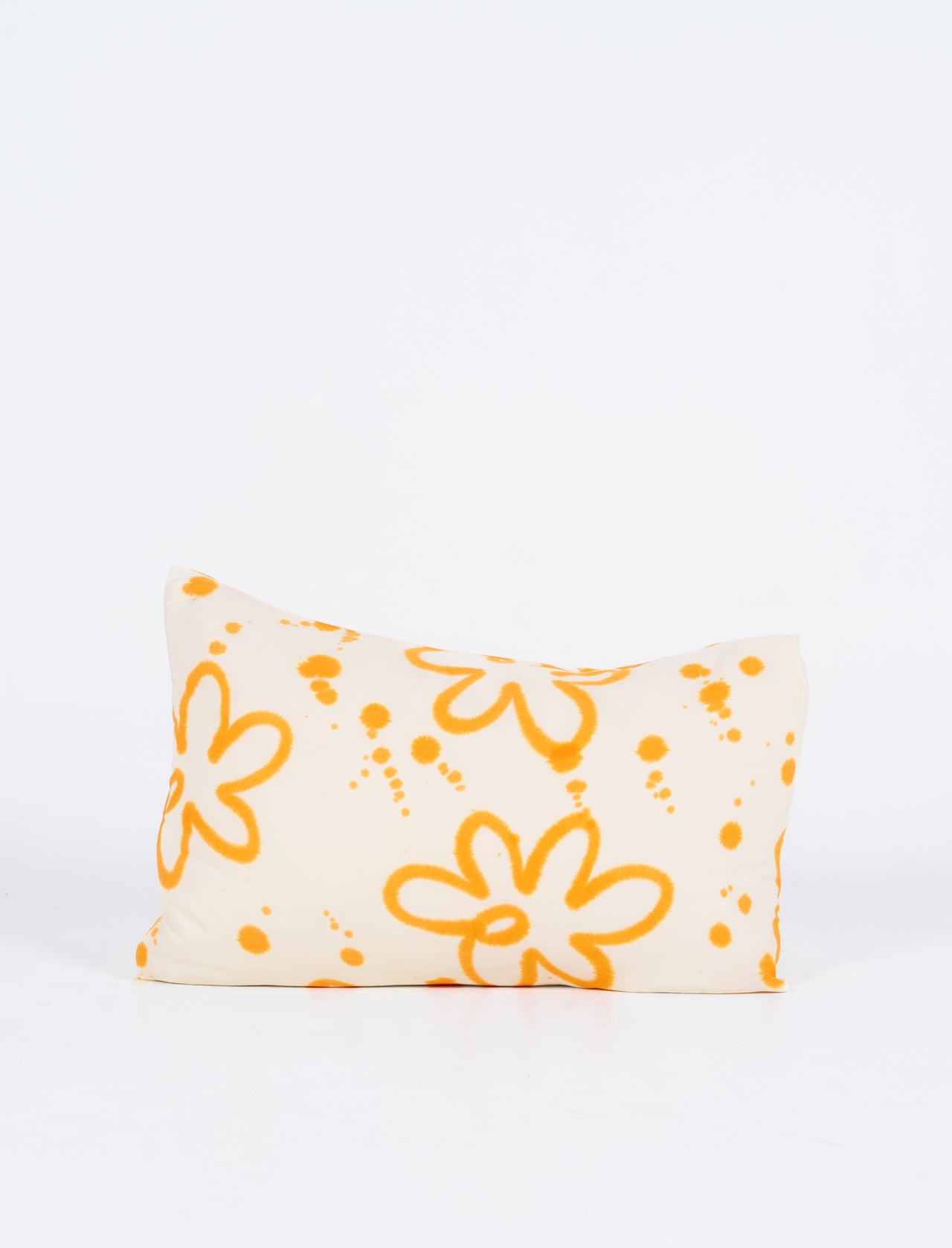 Orange Poppy Bamboo Pillowcase Set