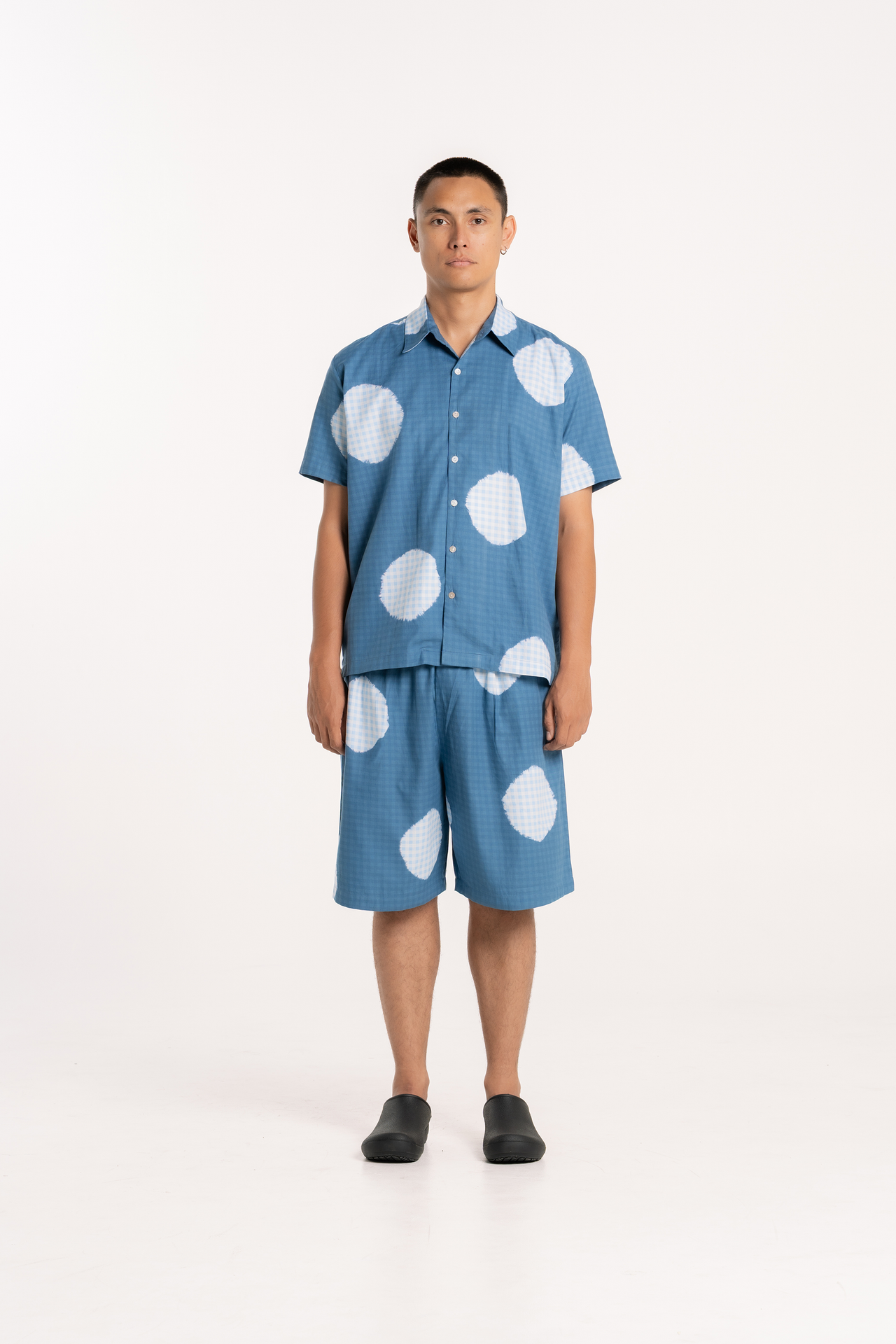 Check Polka Classic Holiday Shirt