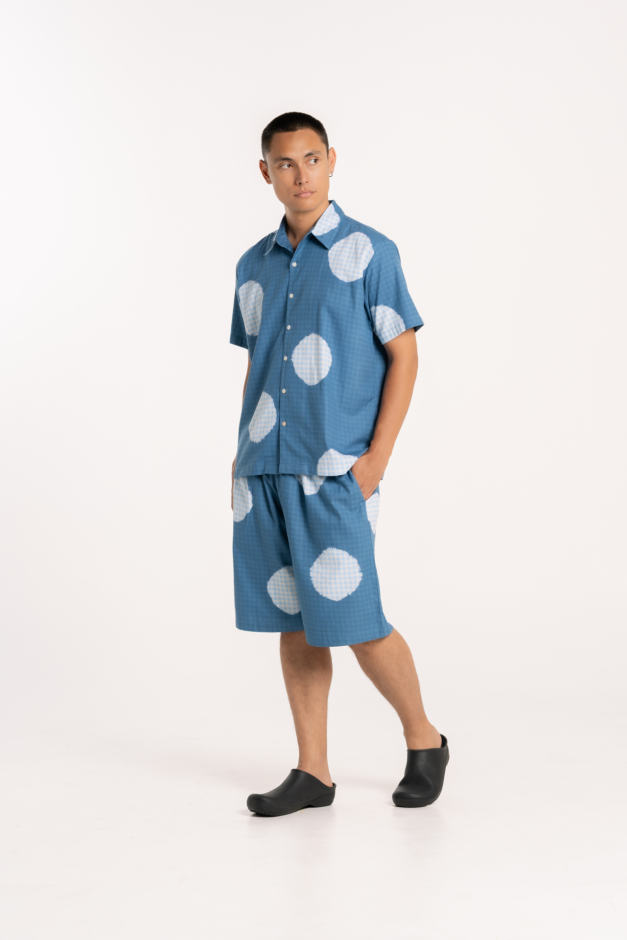Check Polka Classic Holiday Shorts
