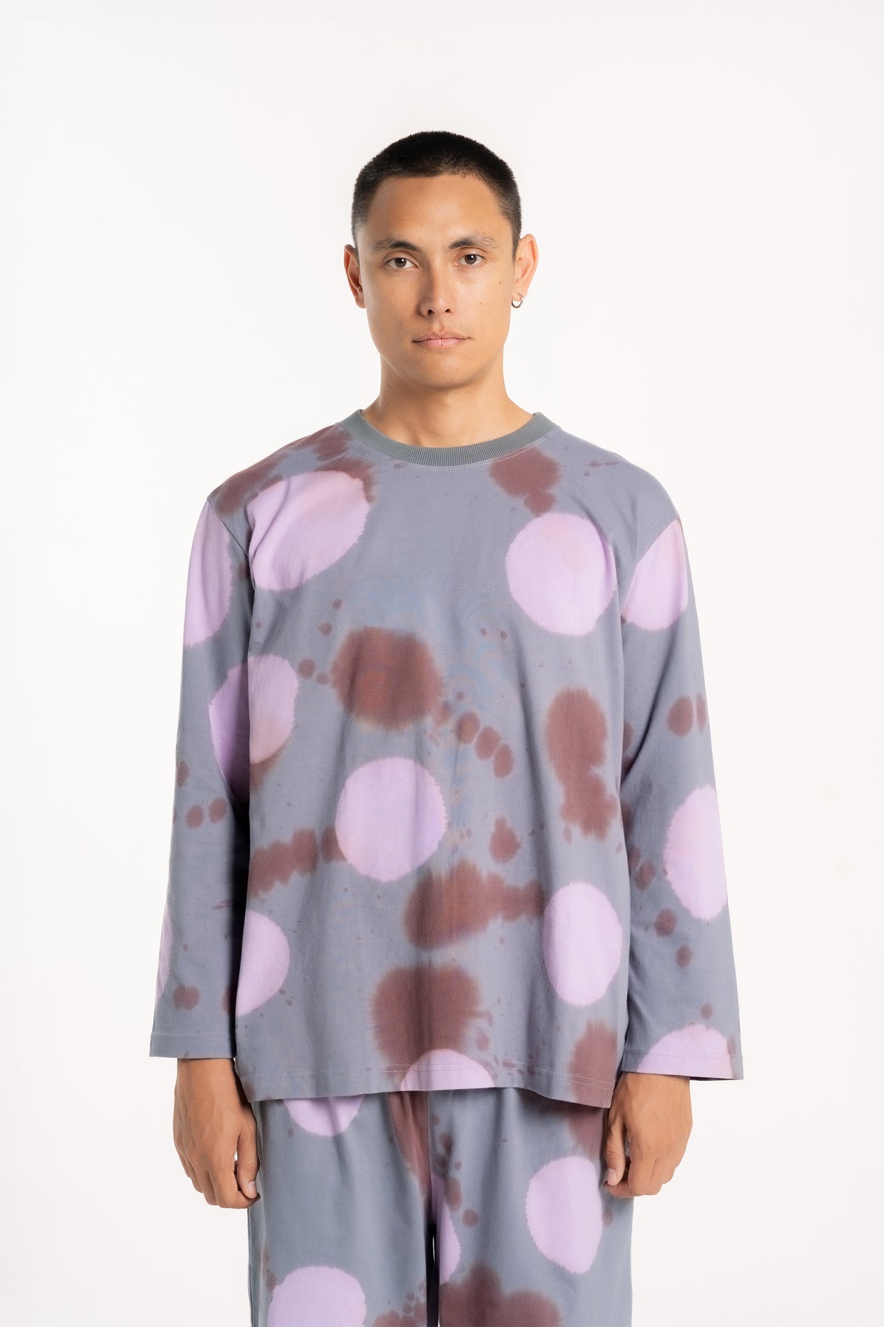 Dazed Oversized Long Sleeve Top