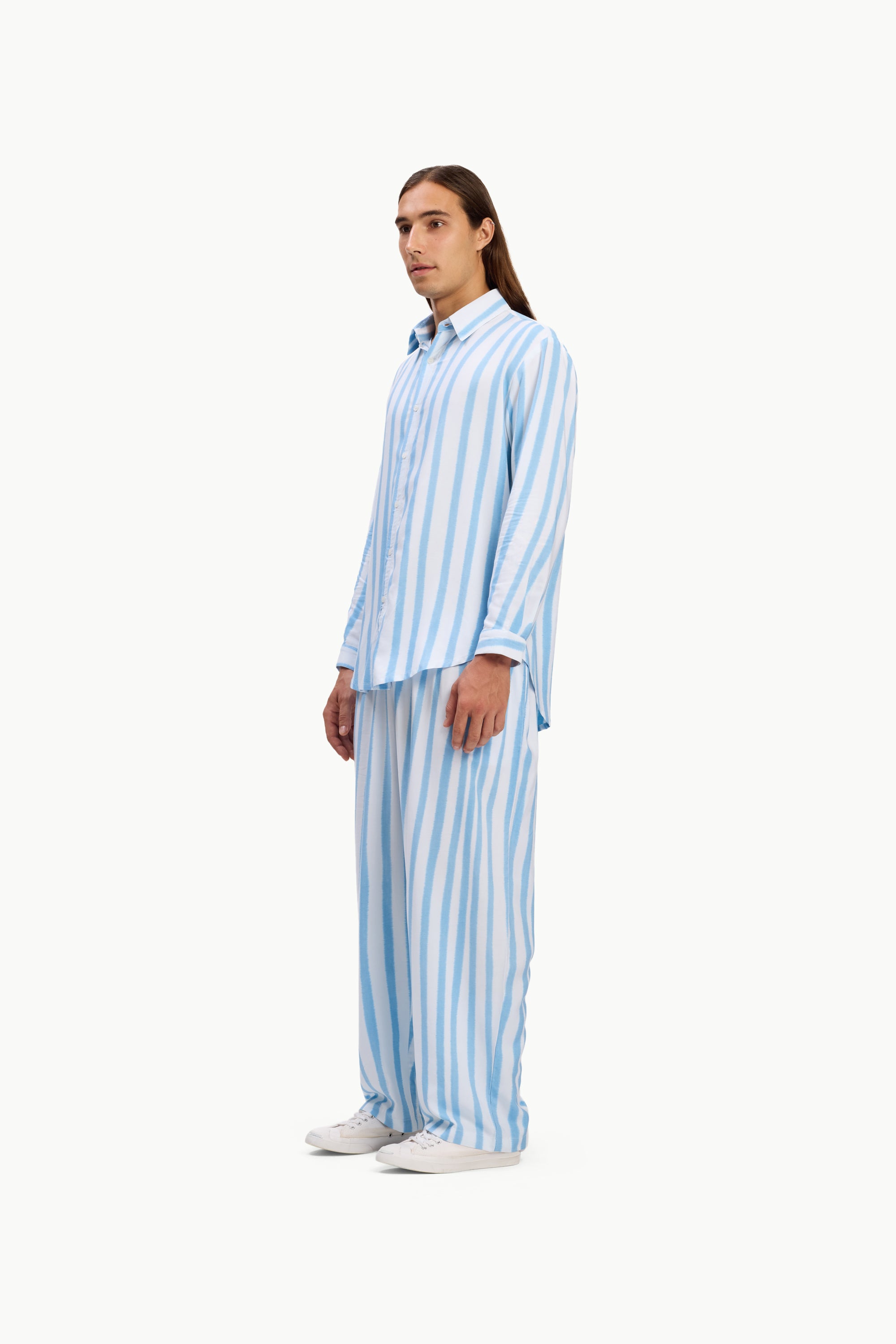 Painted Stripe Winter Pyjamas - SUKU Home