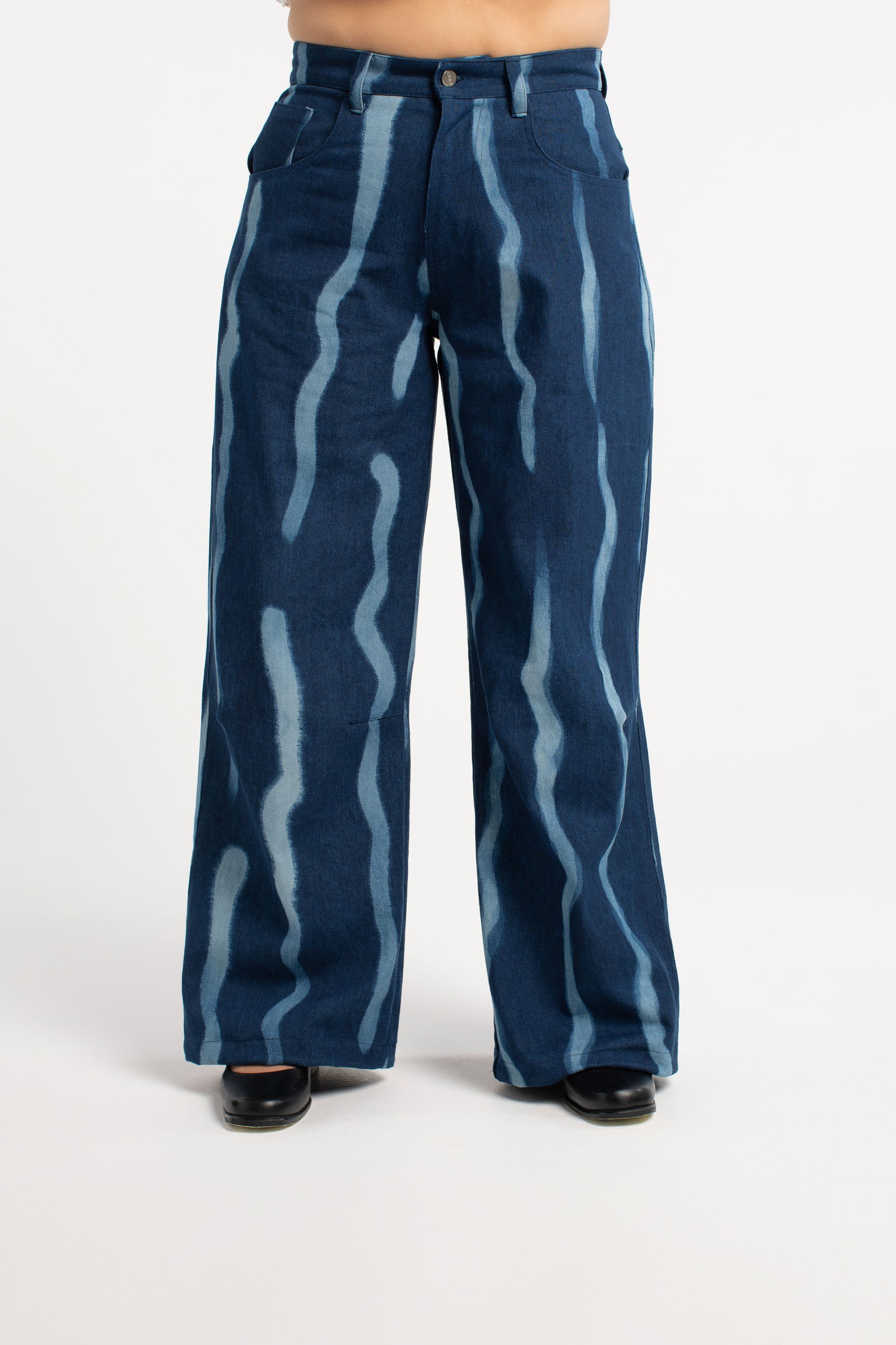 Nightfall Wide Leg Denim Pants