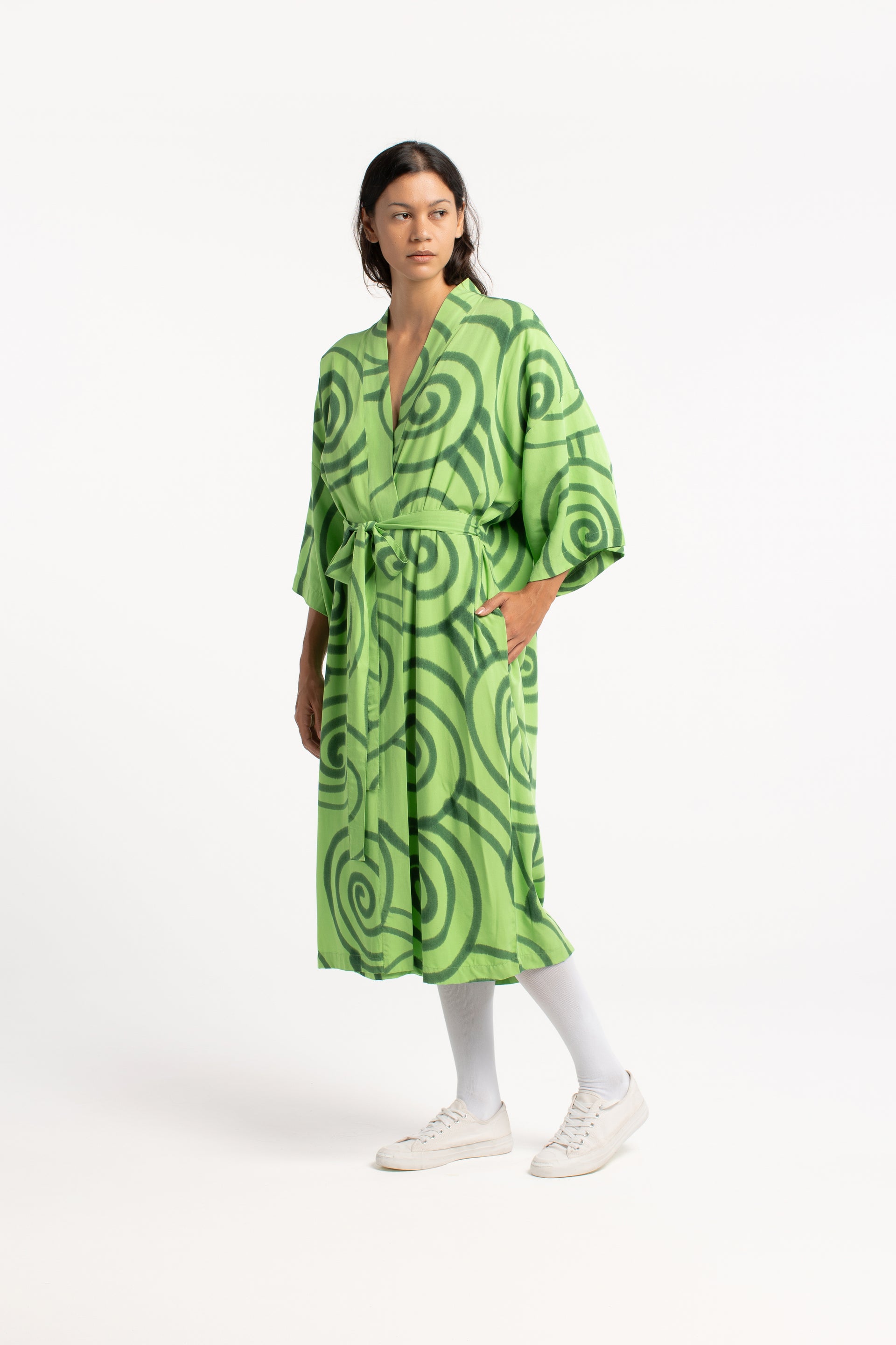 Palm Robe Dress