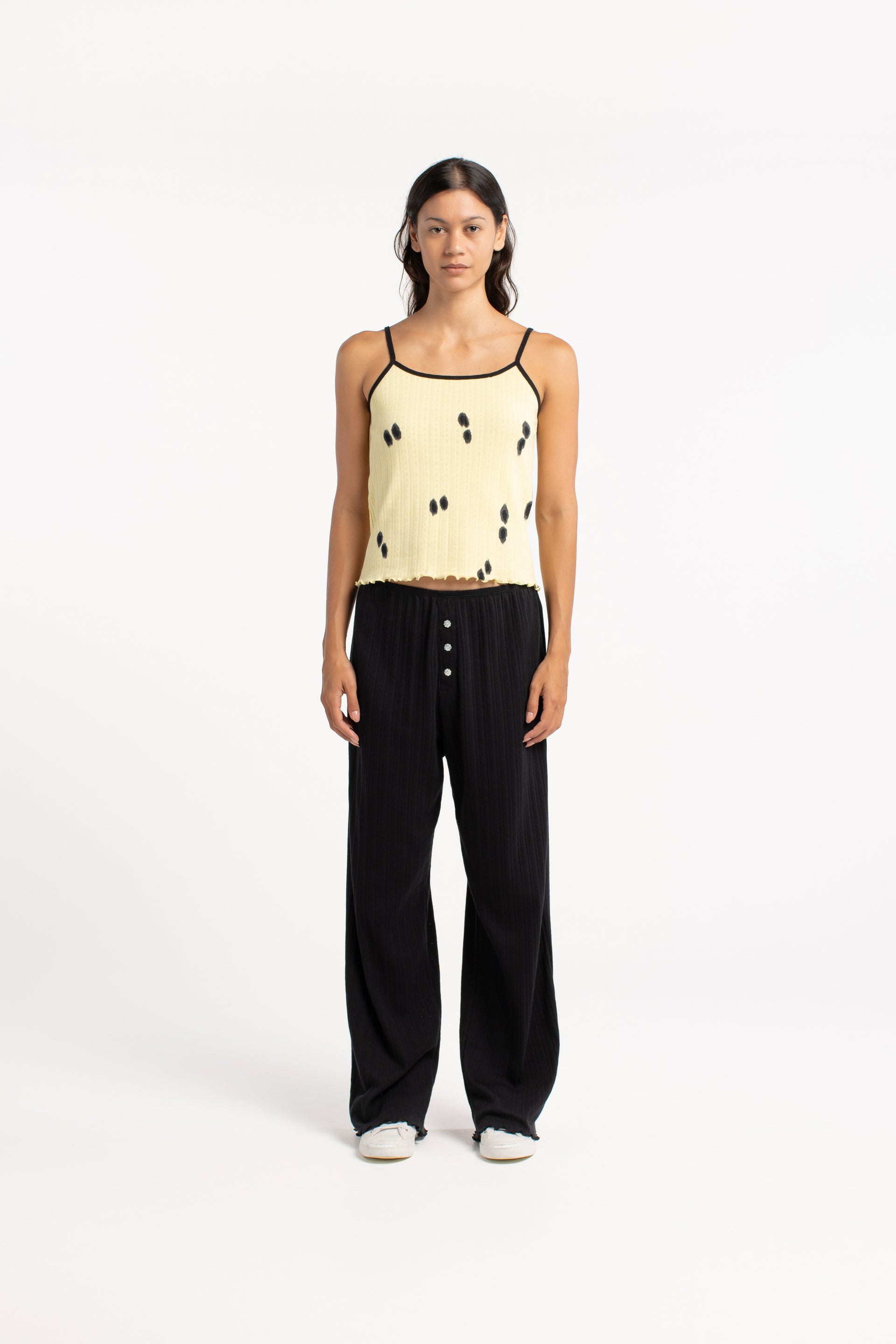 Ebony Pointelle Pant