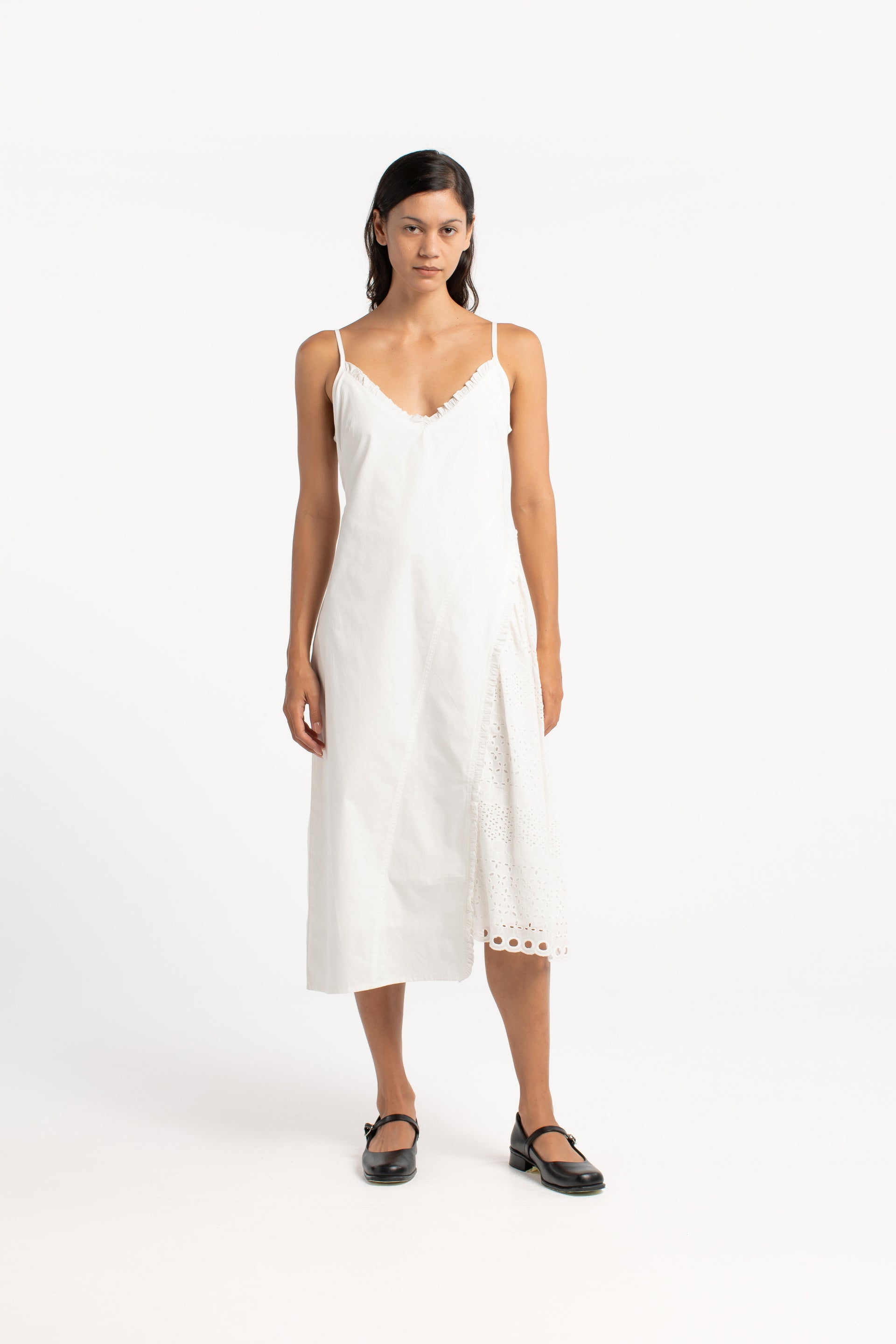 Cotton Anglaise Slip Dress