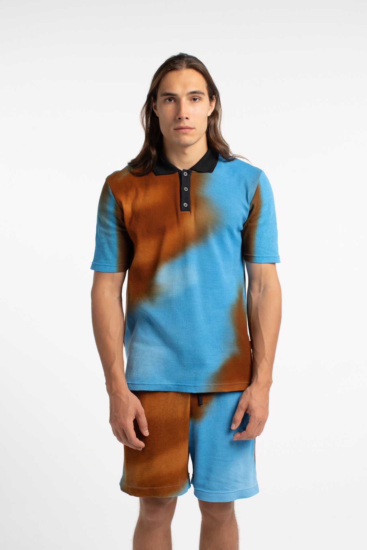 Desert Waffle Polo Shirt