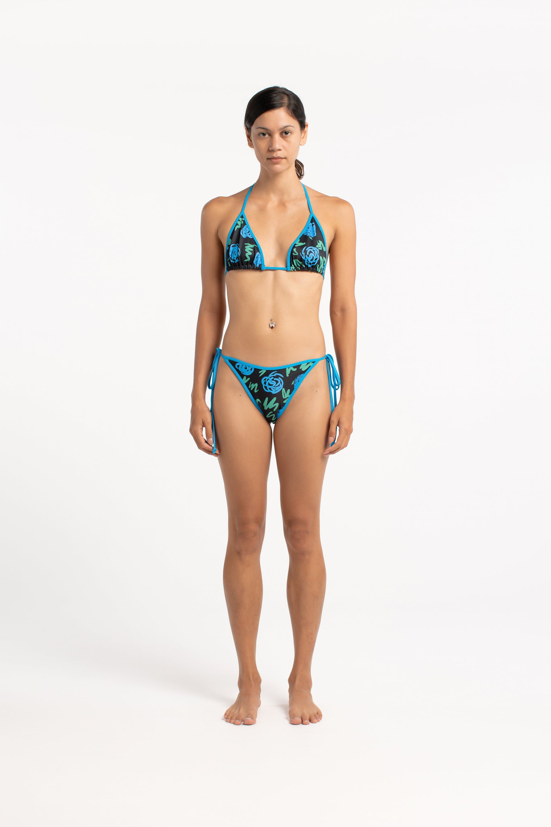 Bloom Triangle Bikini