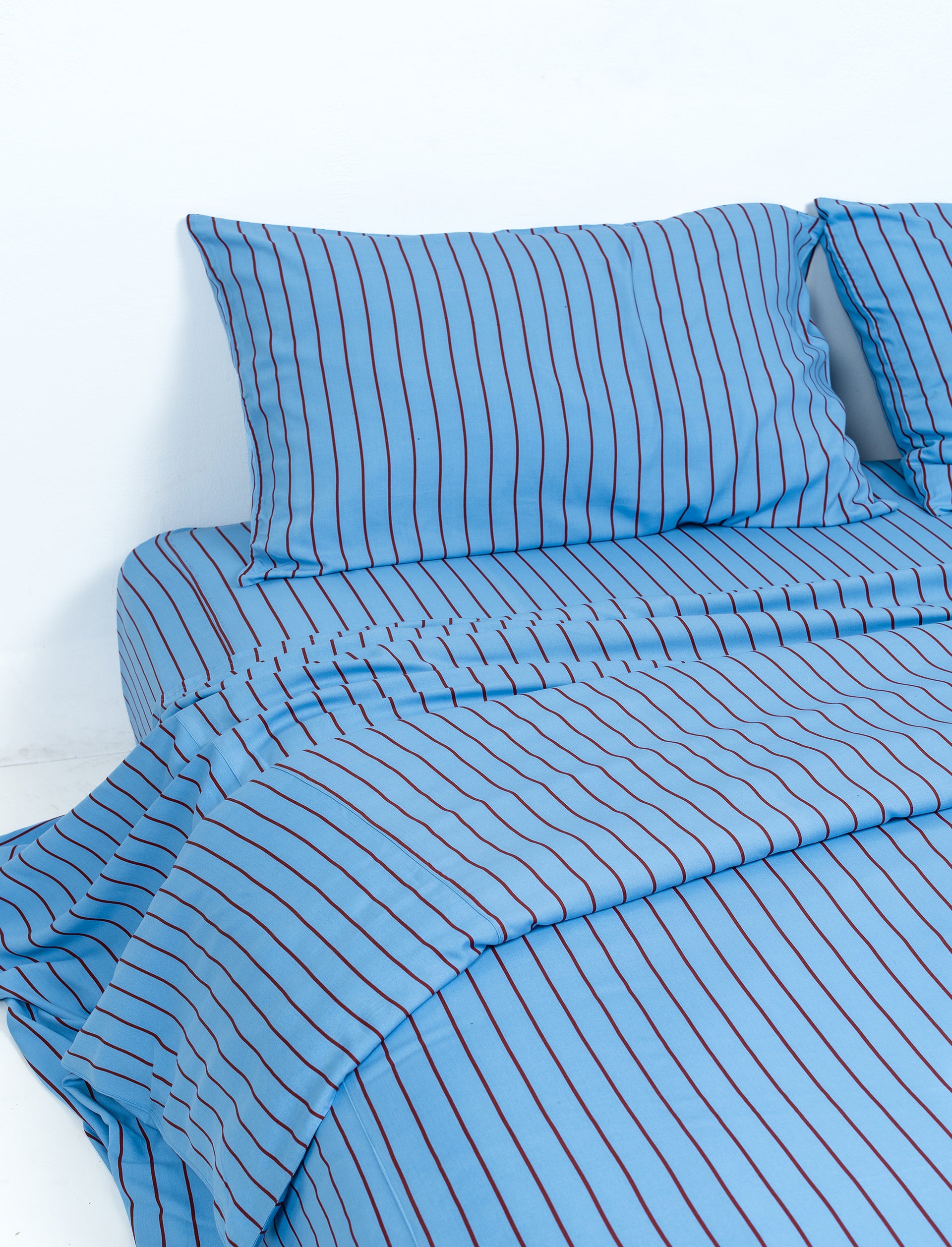 Blueberry Stripe Quilt Cover Set