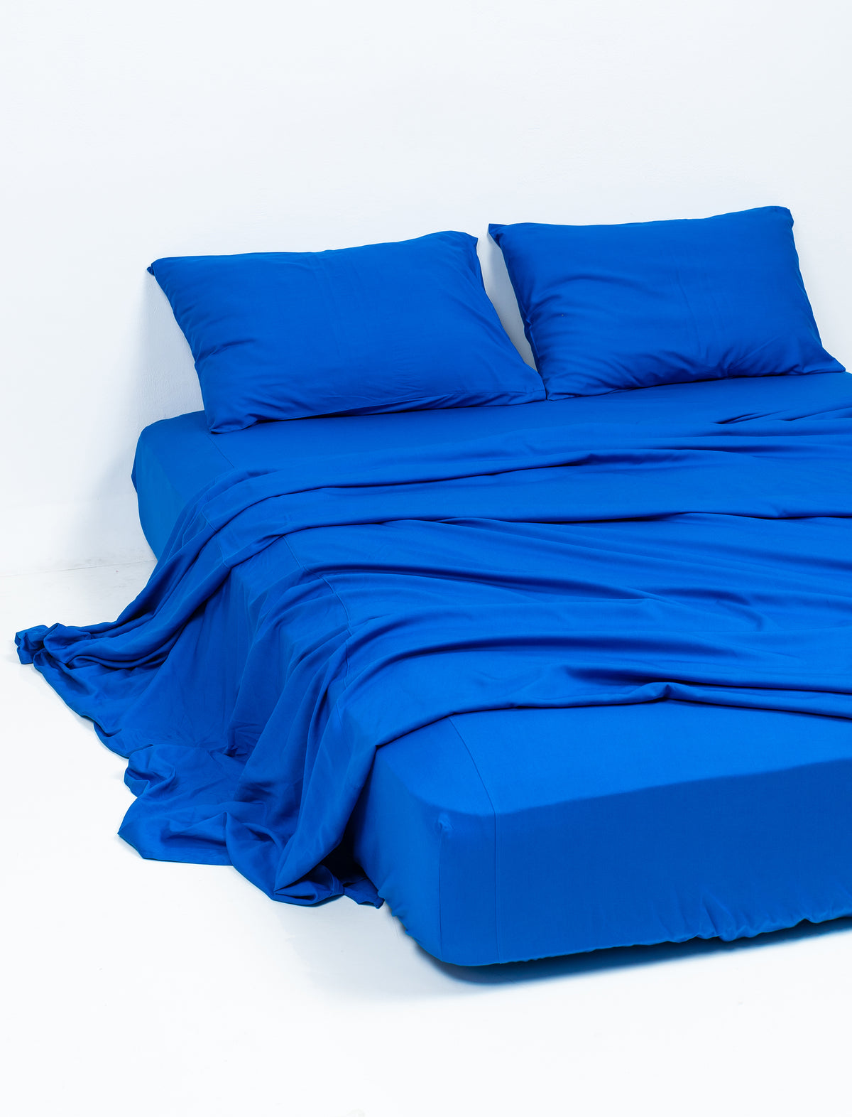 Sapphire Bamboo Flat Sheet SUKU Home