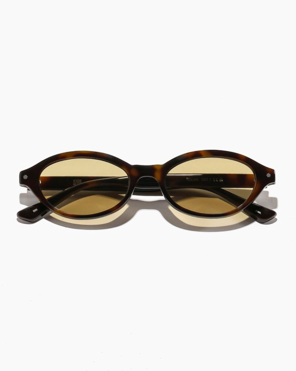 Szade Frame: Nolan - Mustard Tortoiseshell / Caper