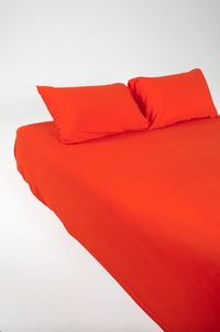 Scarlet Bamboo Fitted Sheet