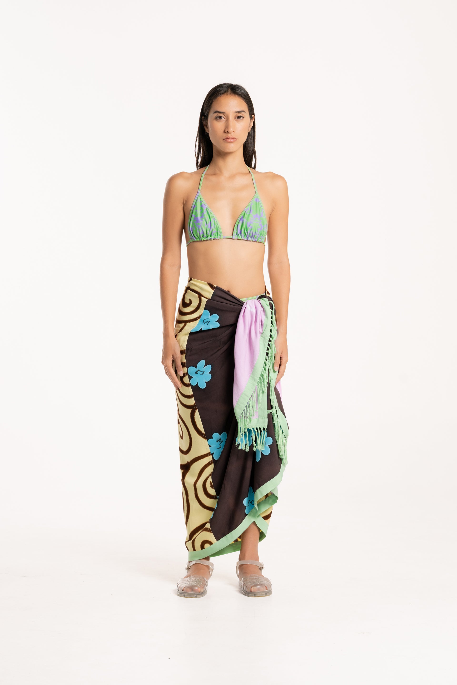 Patchwork Beach Sarong