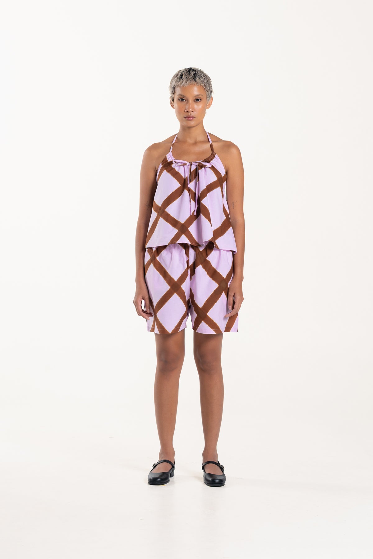 Jewel Keyhole Halter