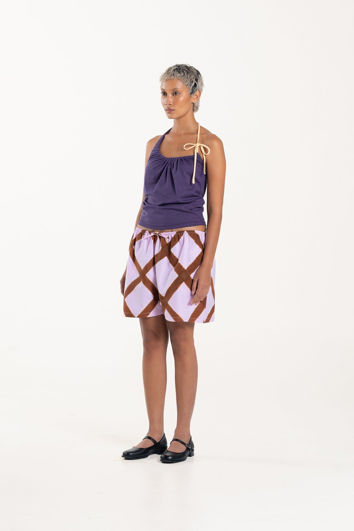 Plum Bow Halter