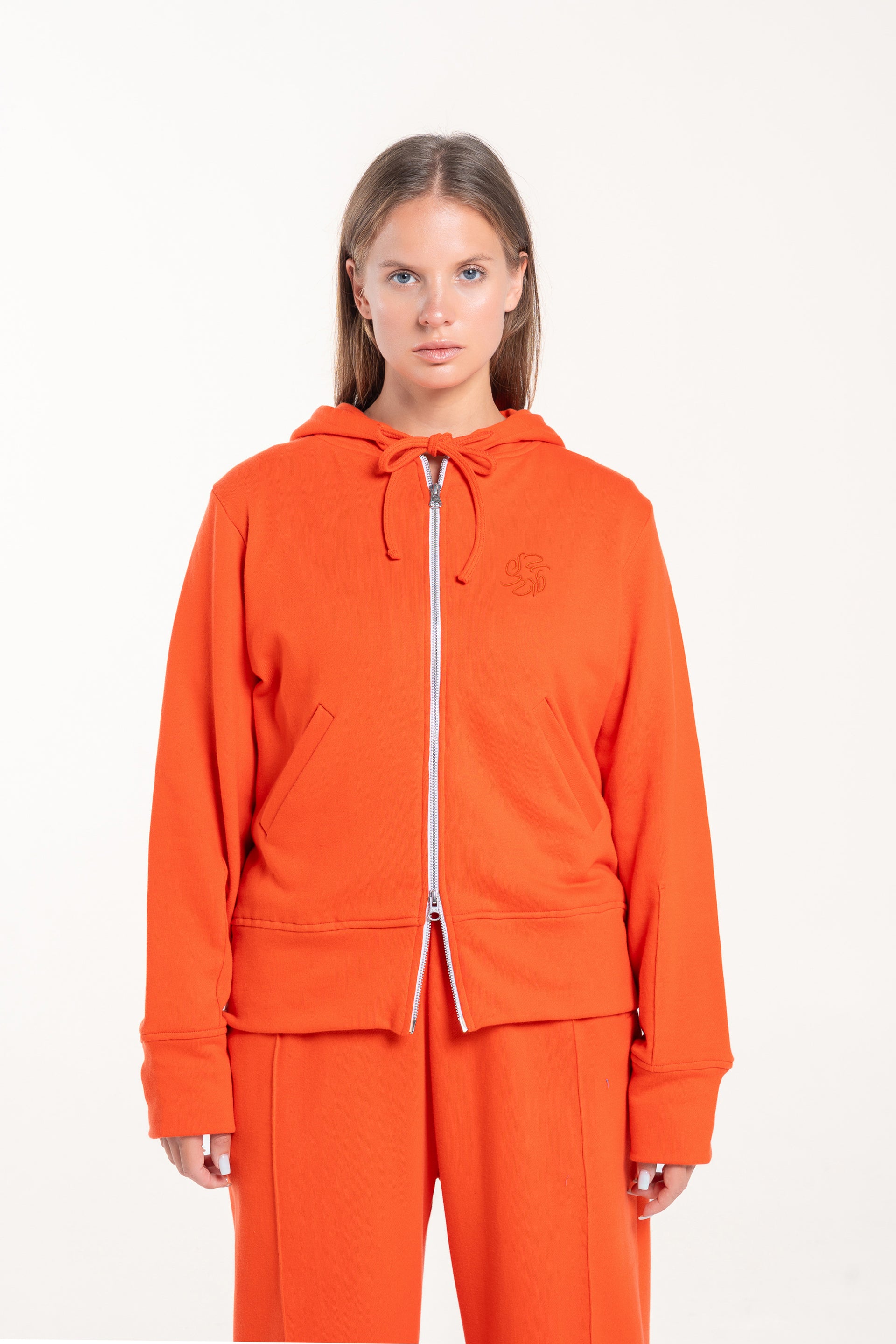 Scarlet Off Duty Zip Up Jacket