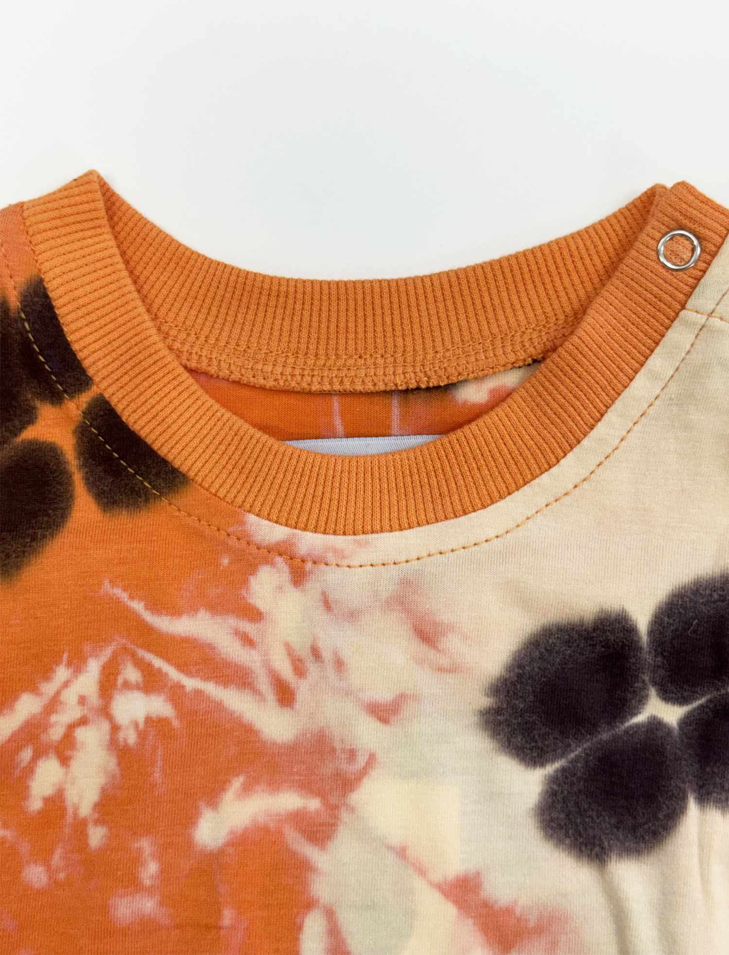 Orange Sakura Kids Long Sleeve Top