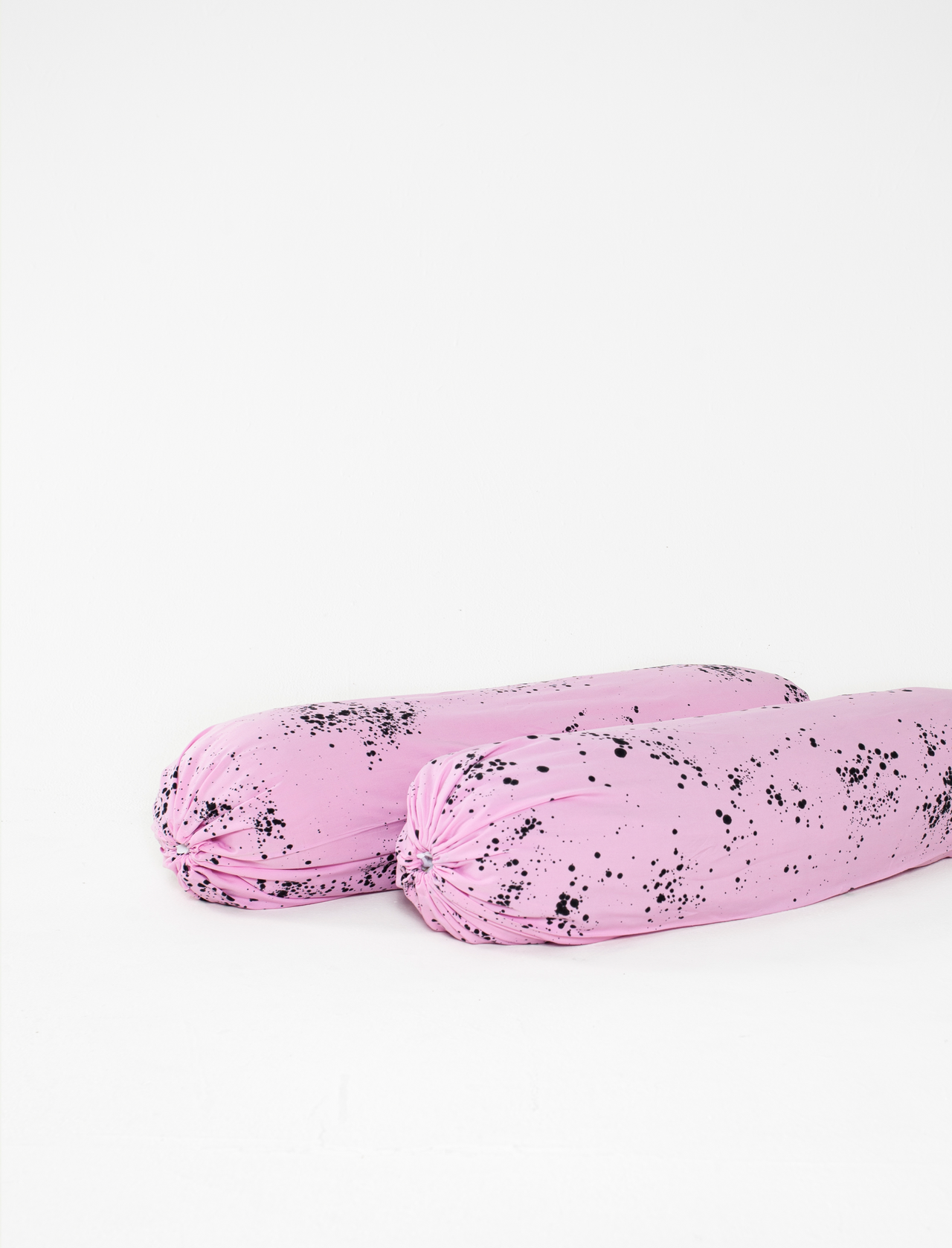 Pink Paz Bamboo Bolster Case Set