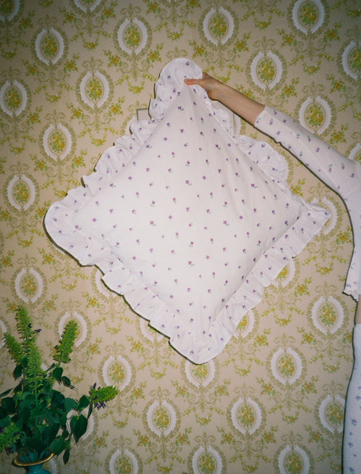 Wildflower Frill European Pillowcase
