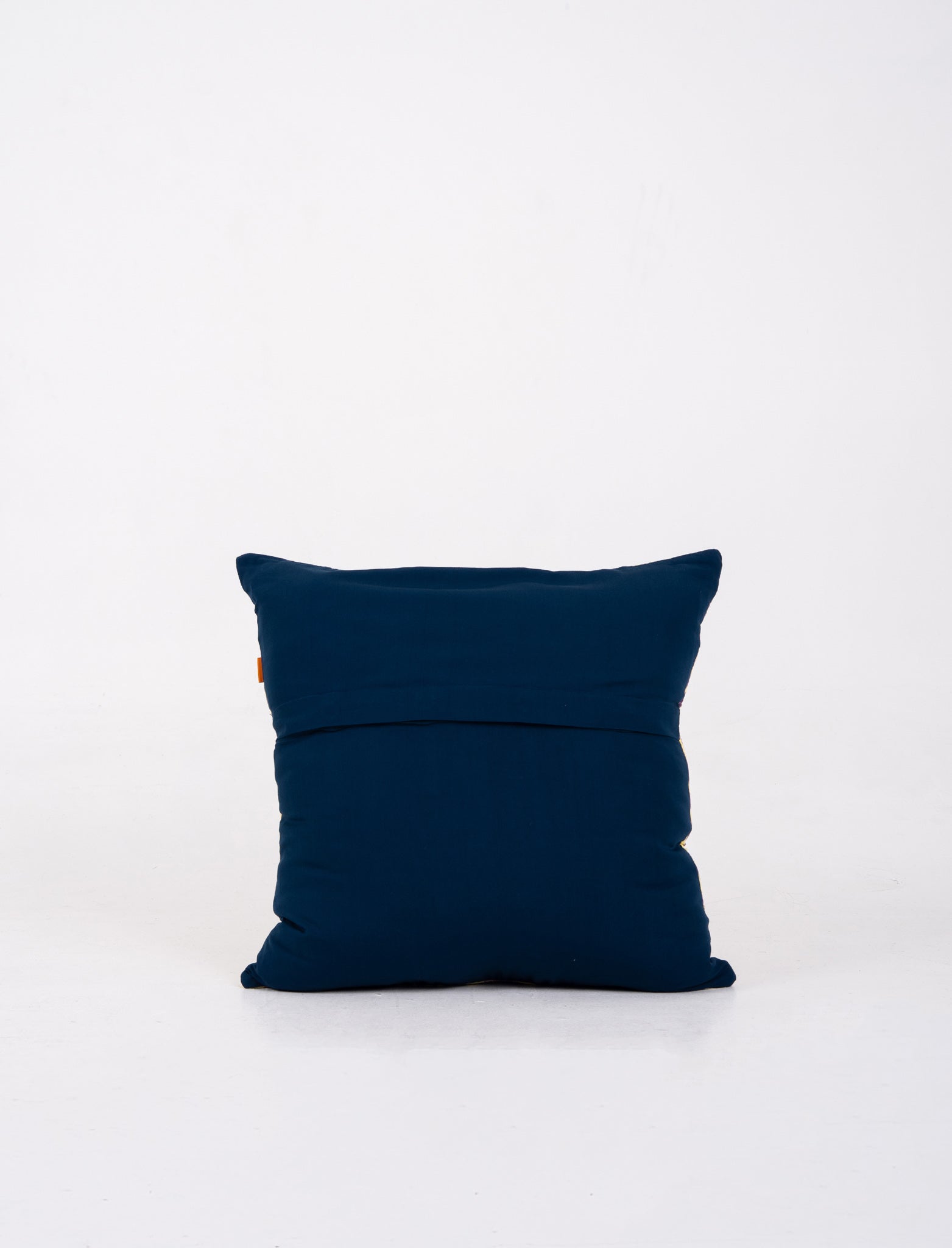 Yellow Flux Quilted Cushion Cover