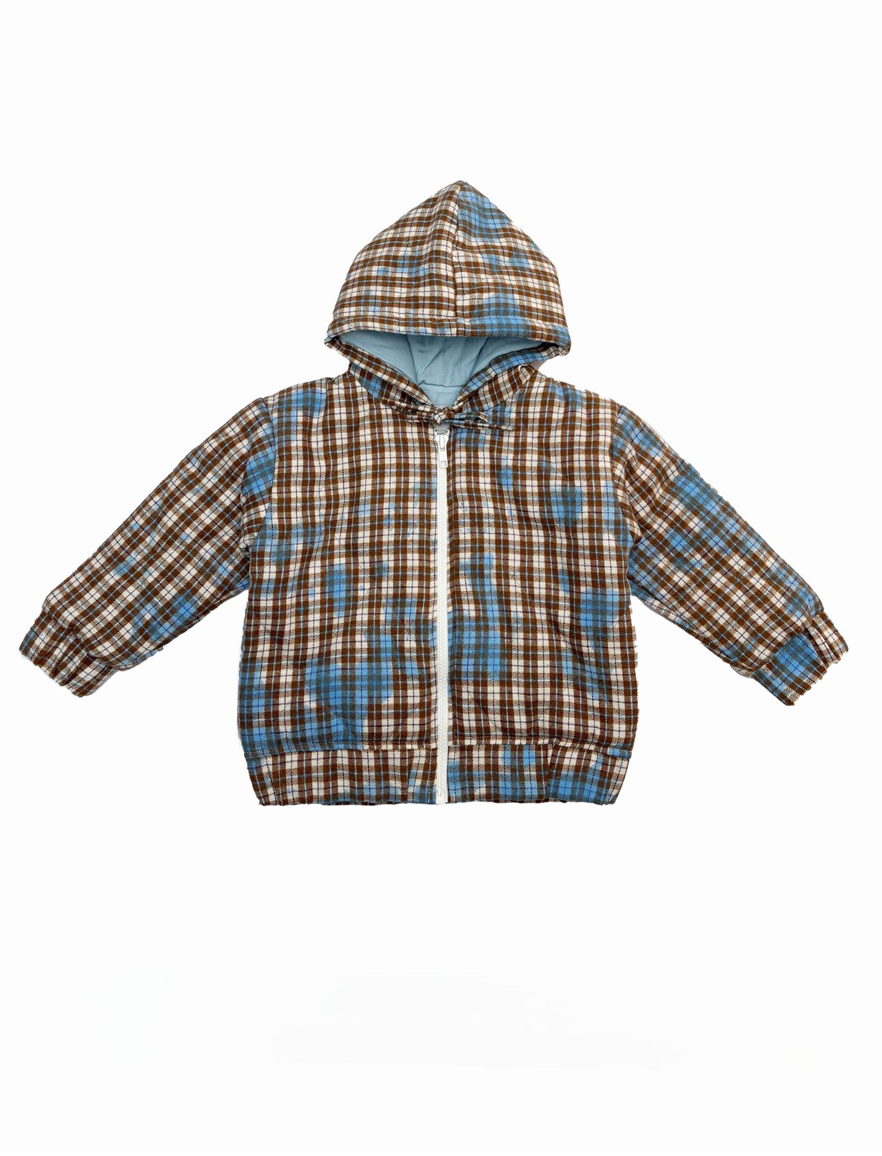 Blue Splash Kids Puffer Bomber