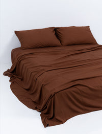 Choc Bamboo Flat Sheet