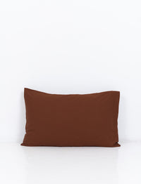Choc Bamboo Pillowcase Set