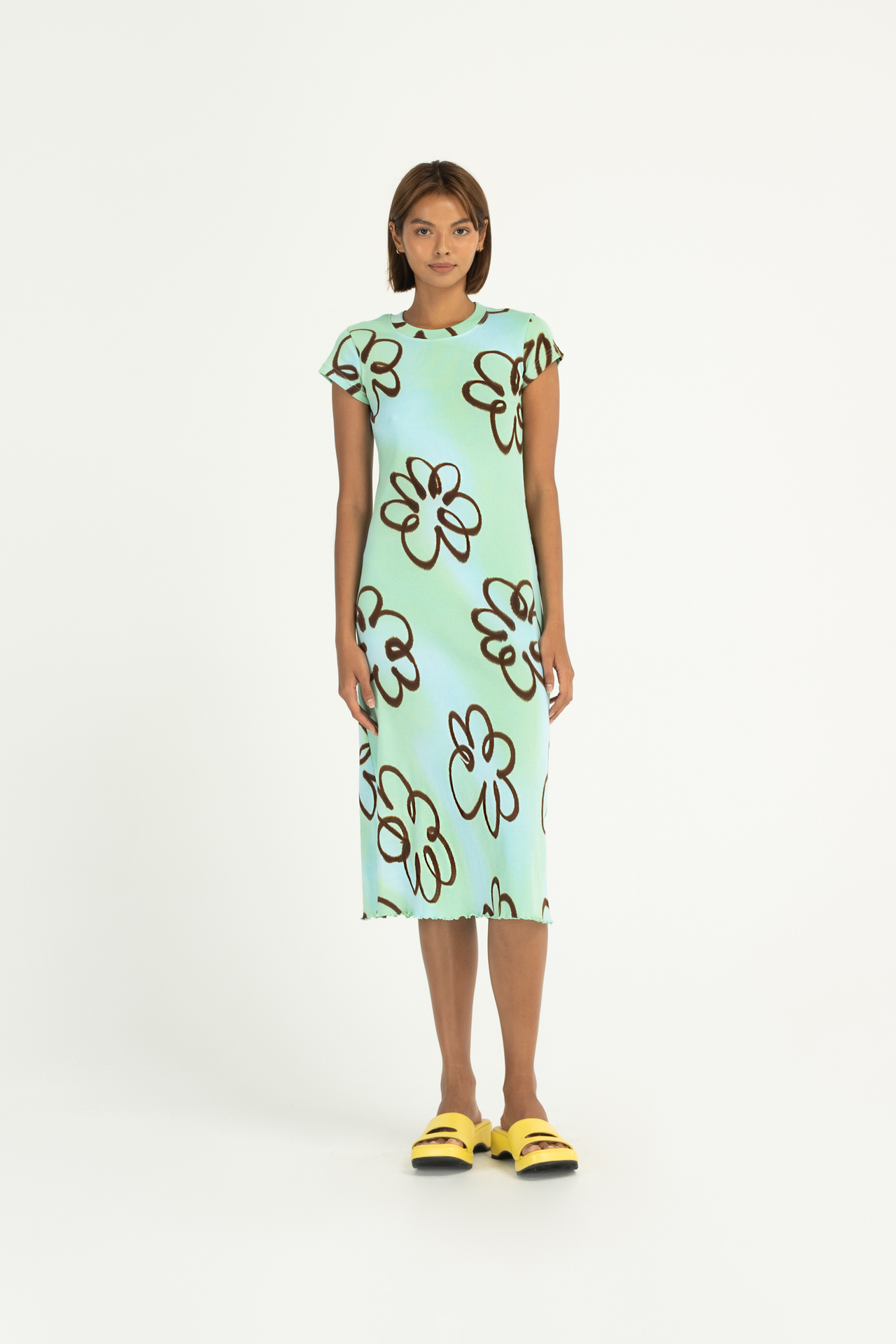 Frangipani Baby Tee Dress