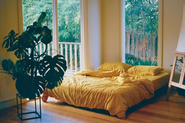 Marigold Bamboo Fitted Sheet