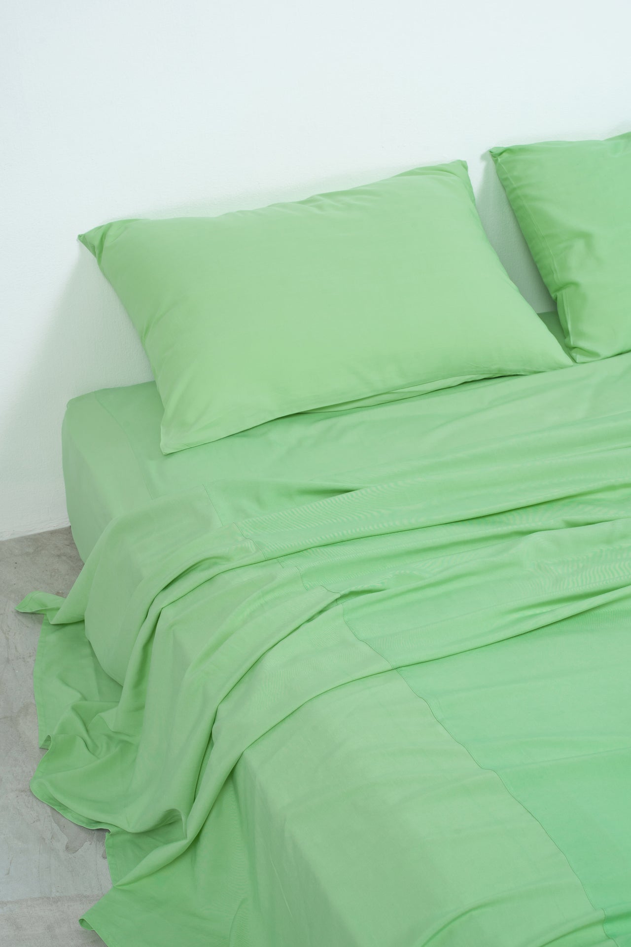 Mint Bamboo Flat Sheet