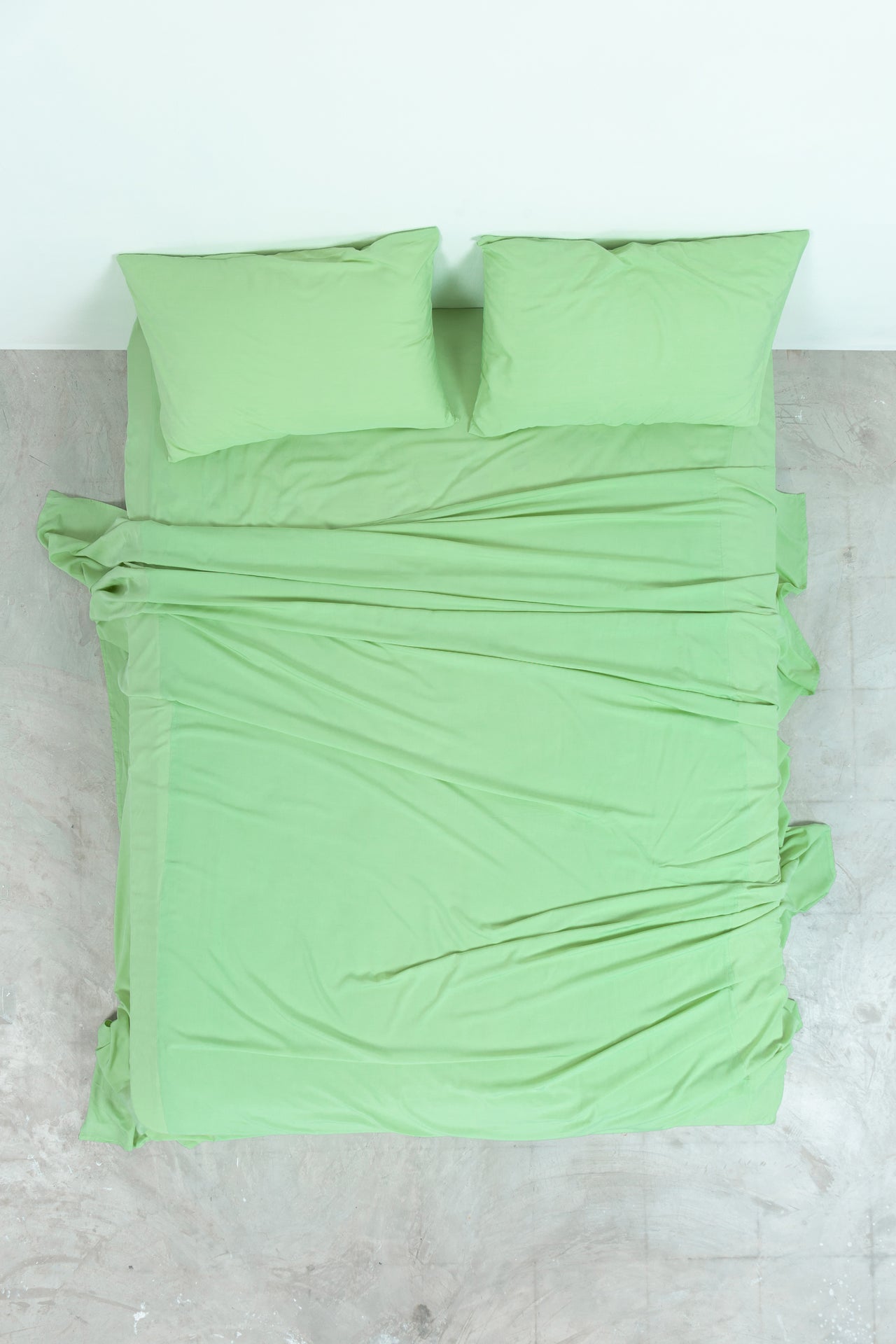 Mint Bamboo Flat Sheet