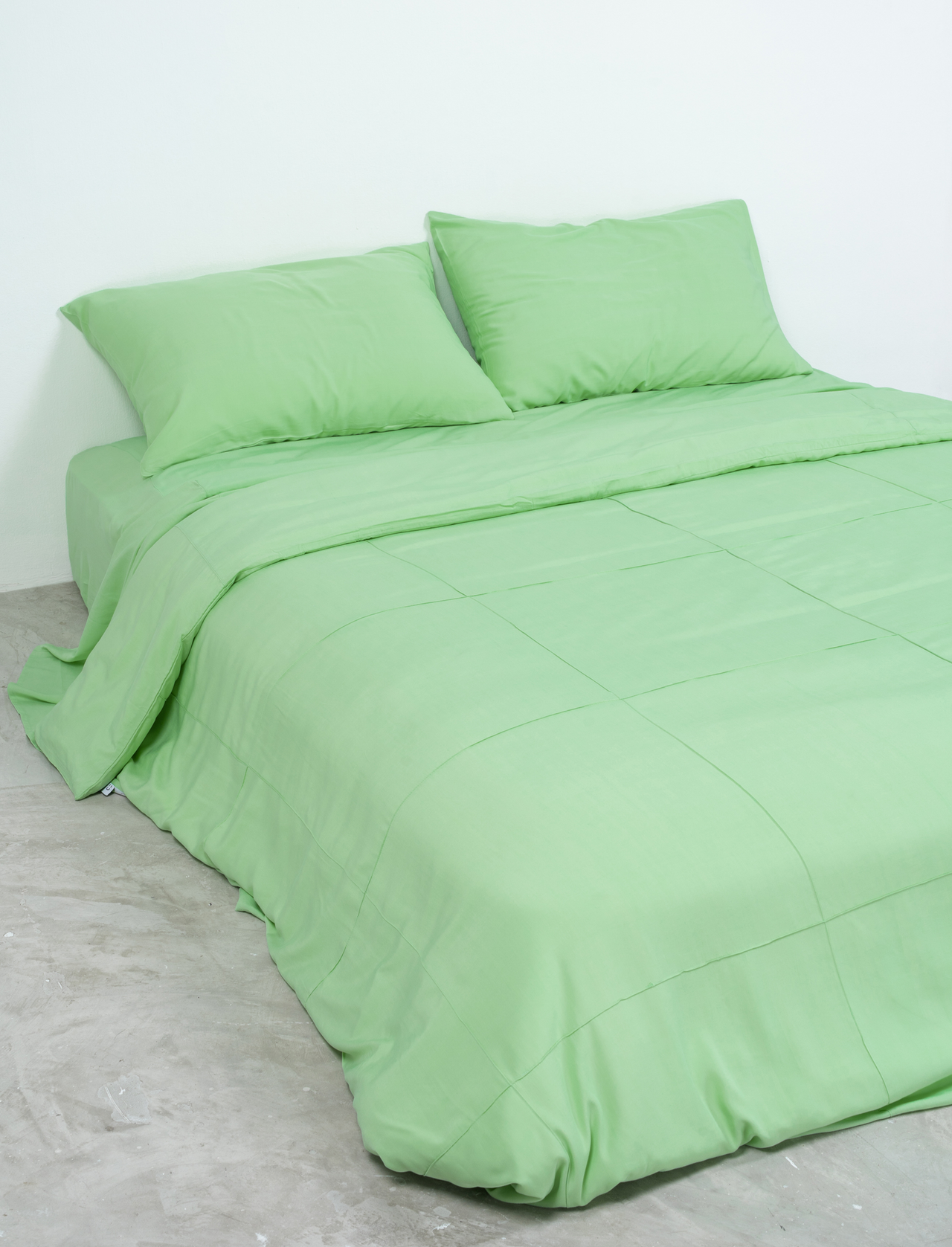 Mint Bamboo Quilt Cover Set