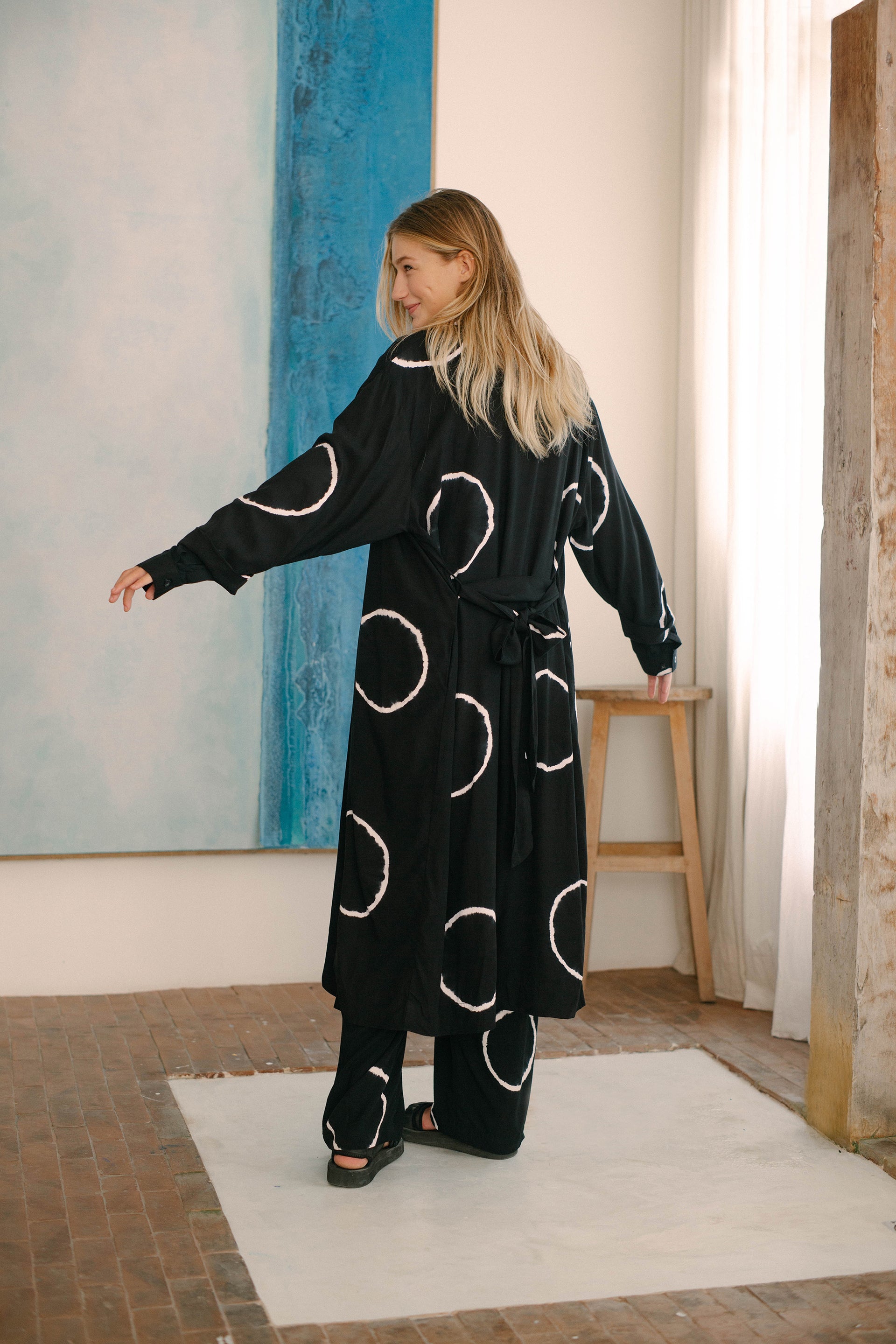 Moon Dressing Gown