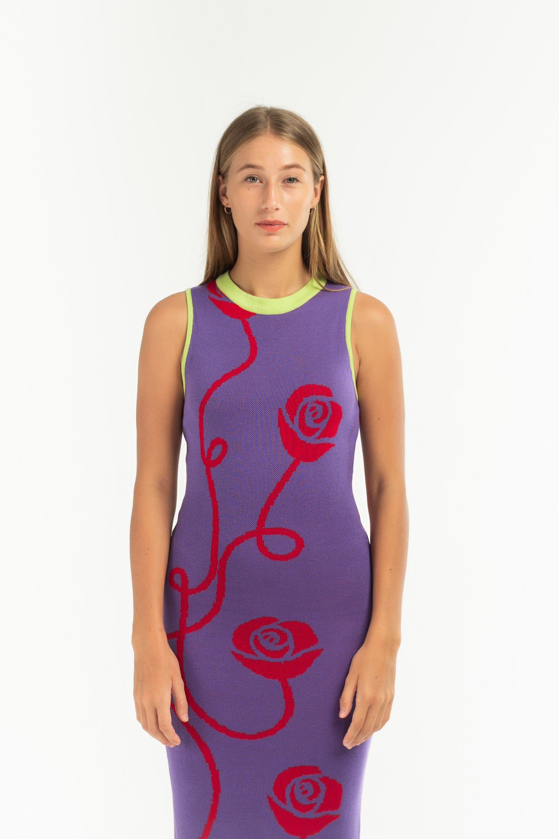 Sweet Rose Tank Dress