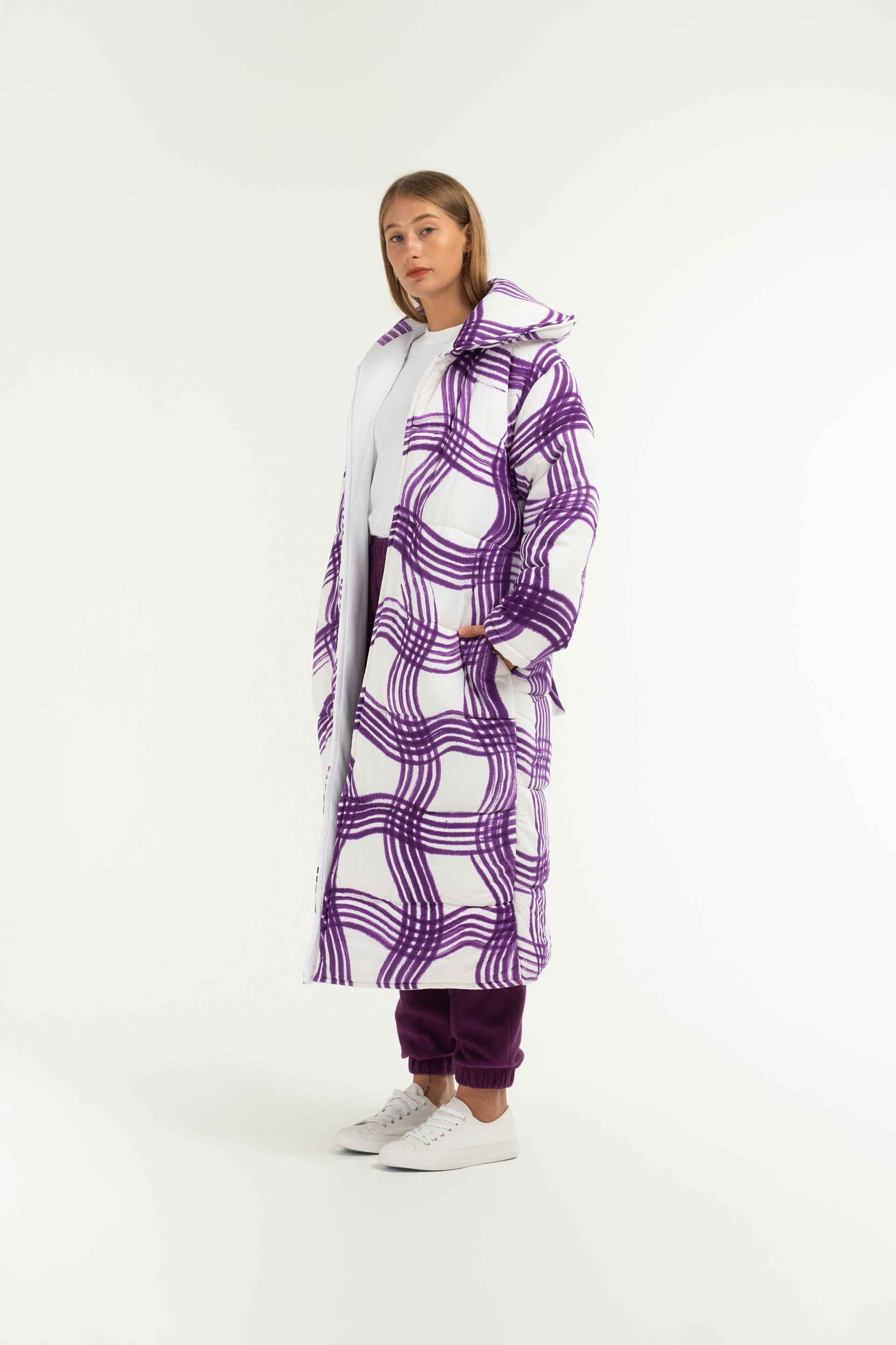 Willow Long Puffer Robe