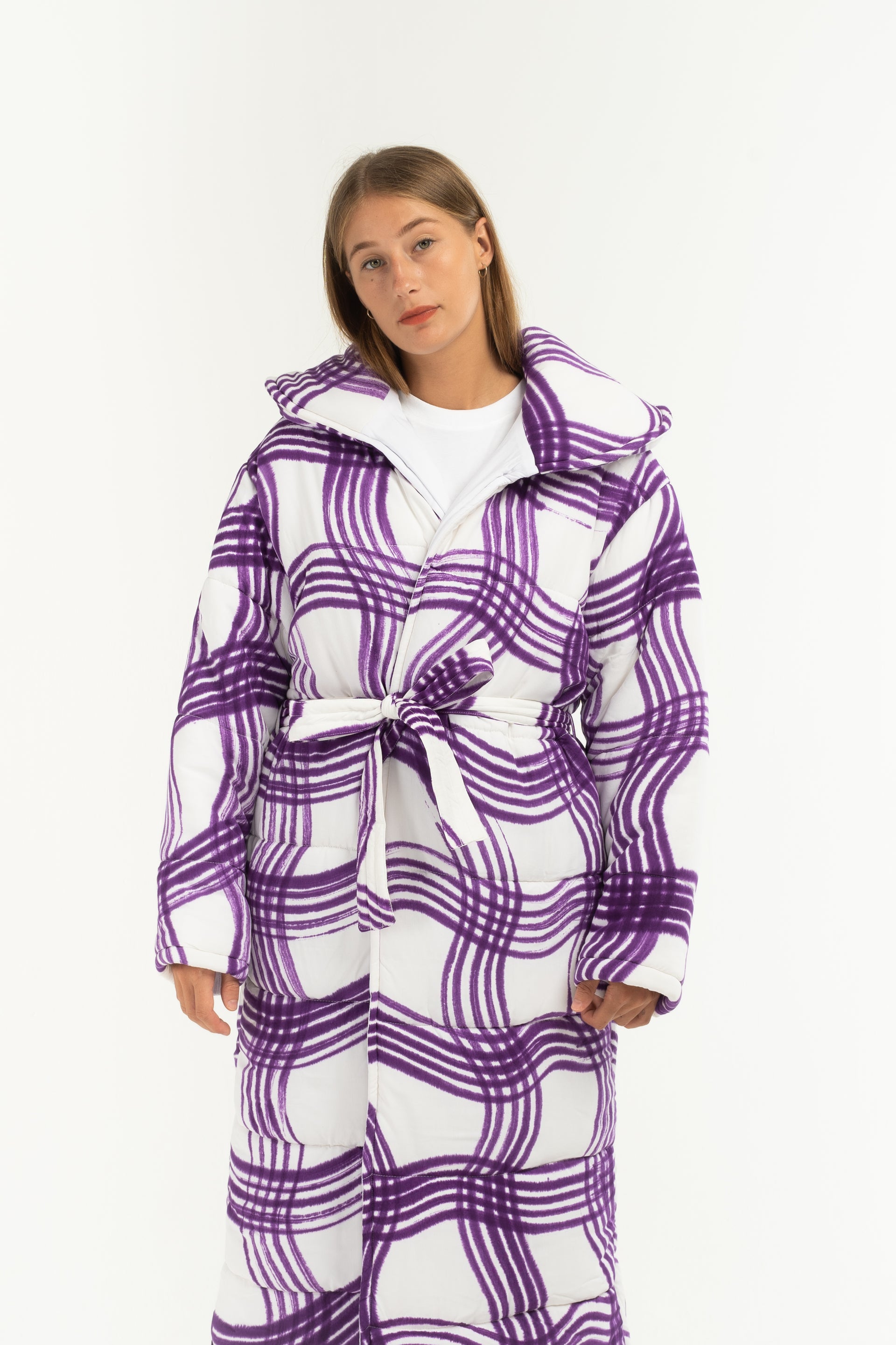 Willow Long Puffer Robe