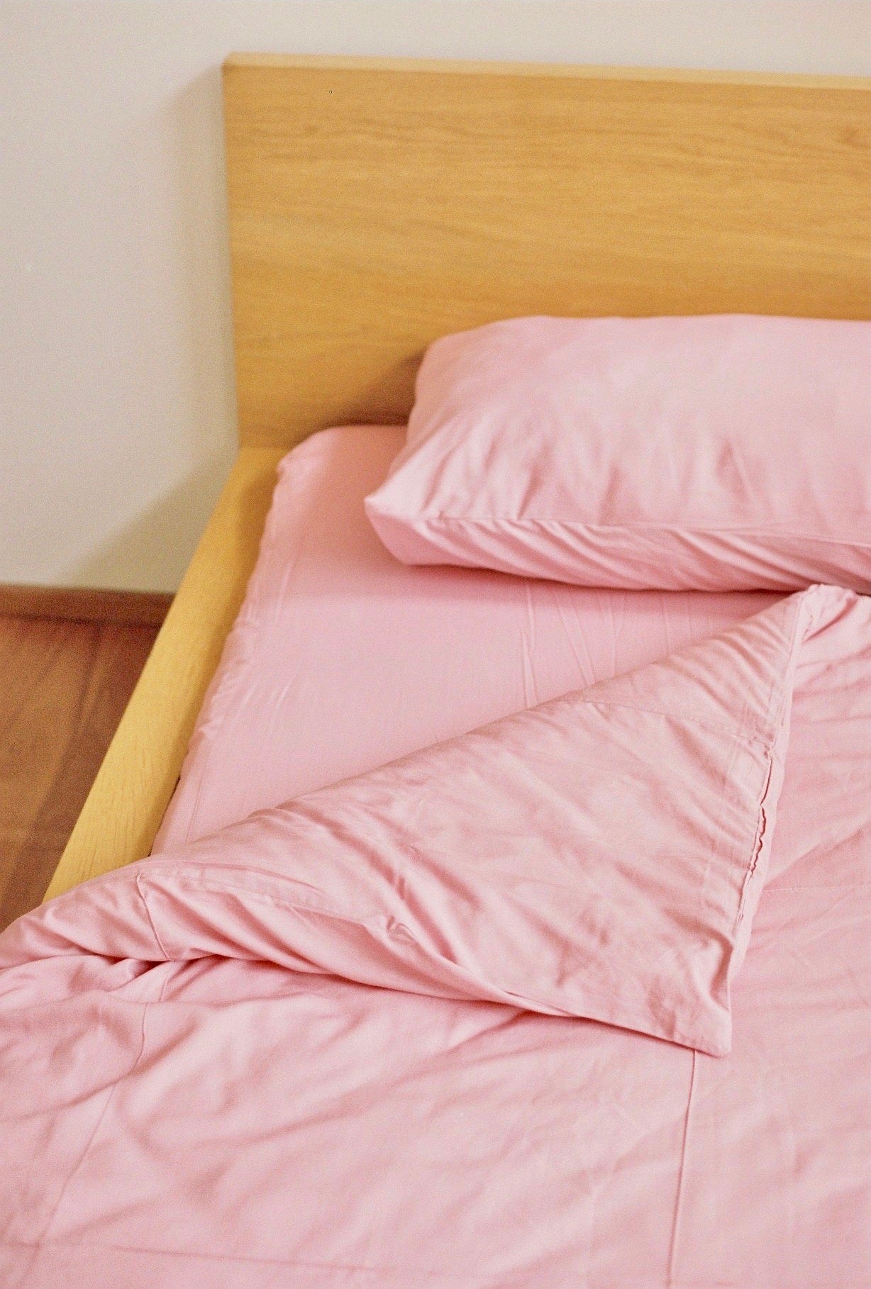 Dust Pink Quilt Cover Set